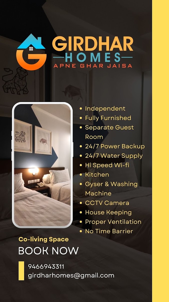 Girdhar Homes- PG for Girls preview 1