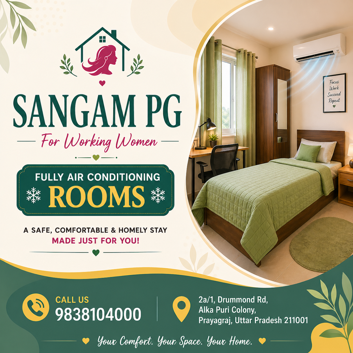 Sangam PG for working women – Girls PG in Prayagraj preview photo 2