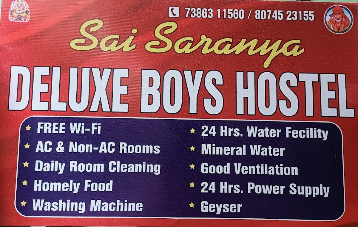 Sai Saranya Deluxe Boys Hostel – Boys PG in Visakhapatnam preview photo 2