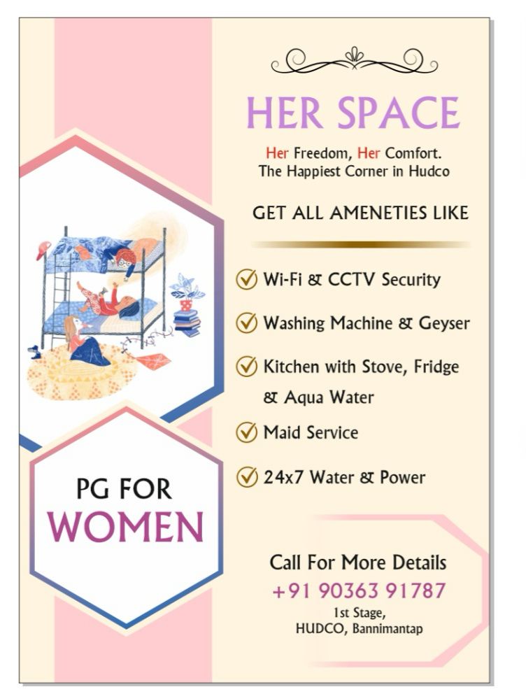 HerSpace Women's PG - Hudco 30
