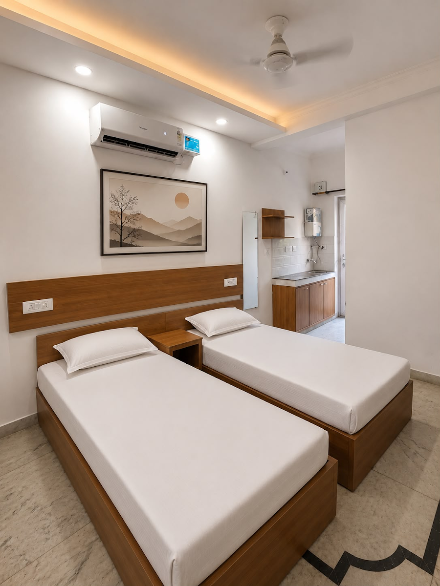 Gurdian Girls Pg I best girls pg in gurugram I Sector 46 I huda colony preview 1