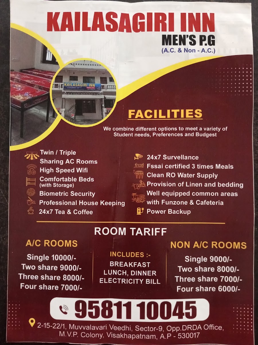 Kailasagiri Inn Men's PG preview 2