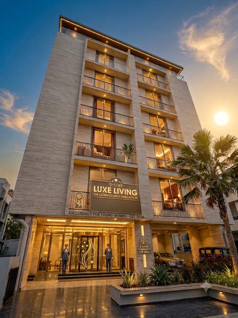 LUXE LIVING 1 | Luxurious PG for Girls – Girls PG in Ahmedabad photo 1