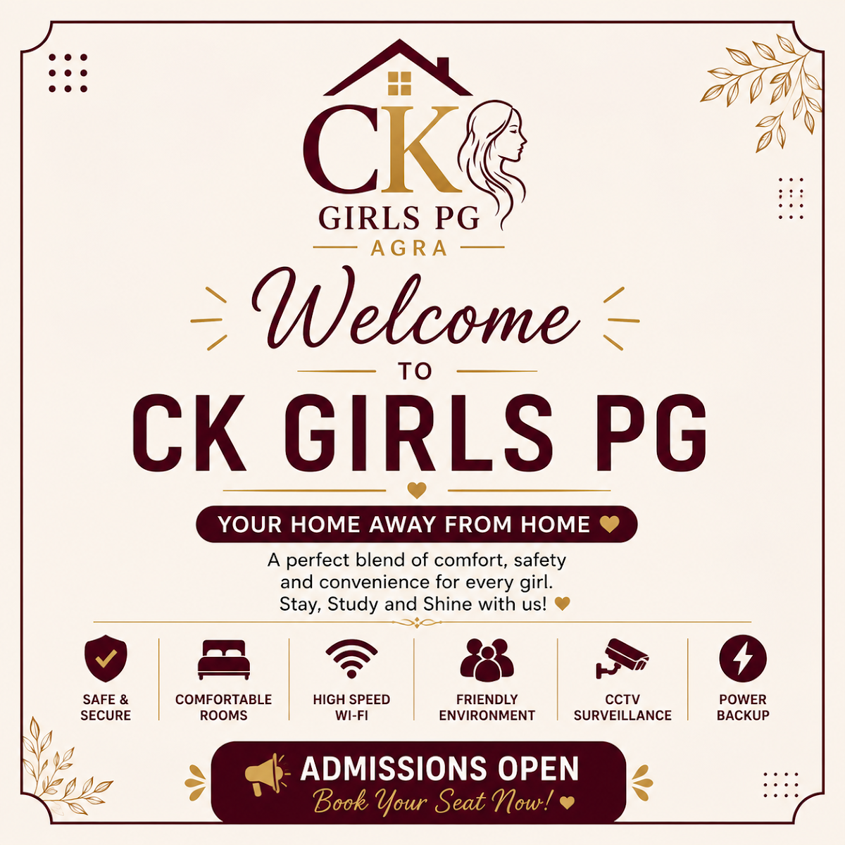 CK Girls PG – Girls PG in Agra preview photo 1