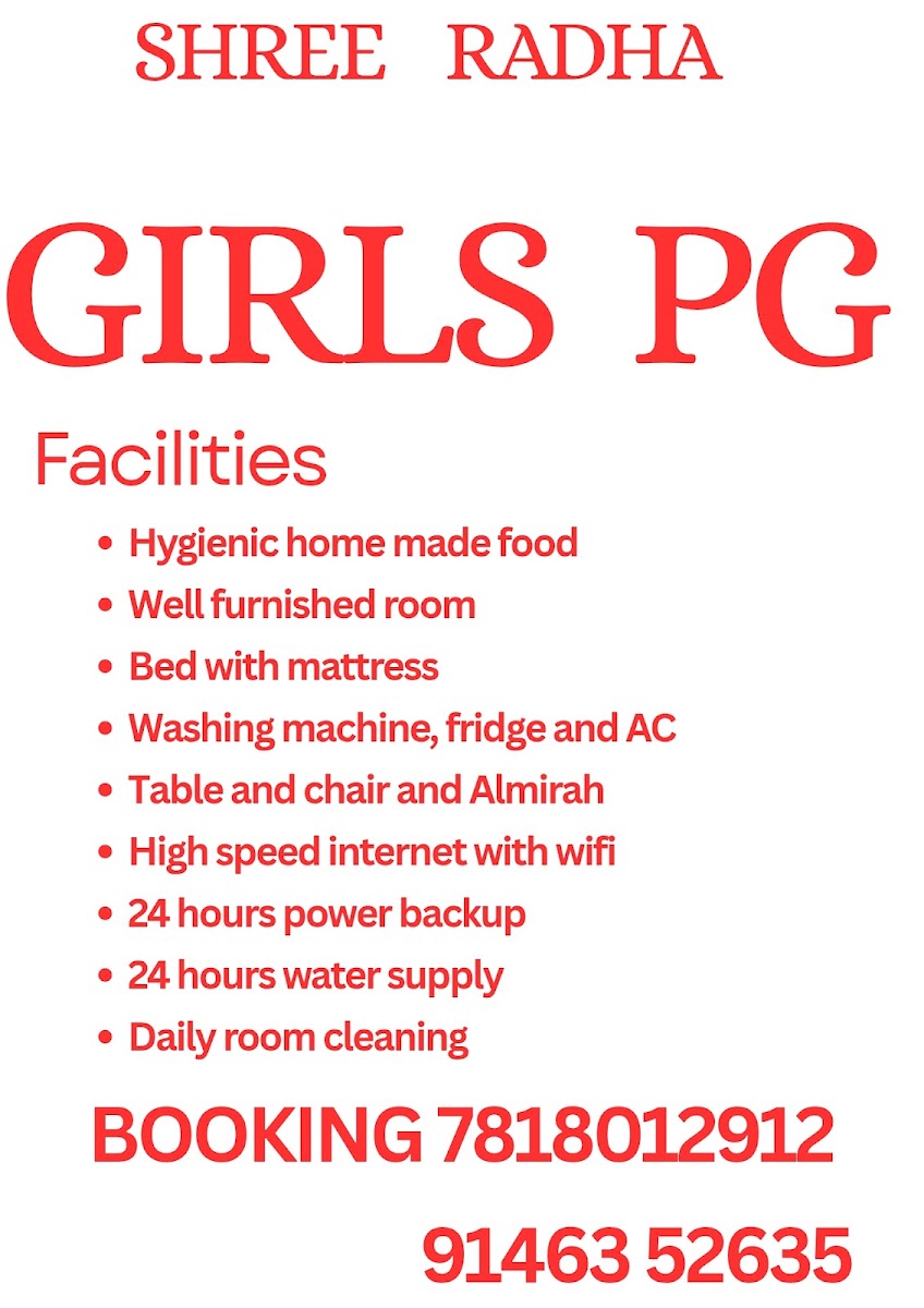 Shree Radha girls pg preview 1