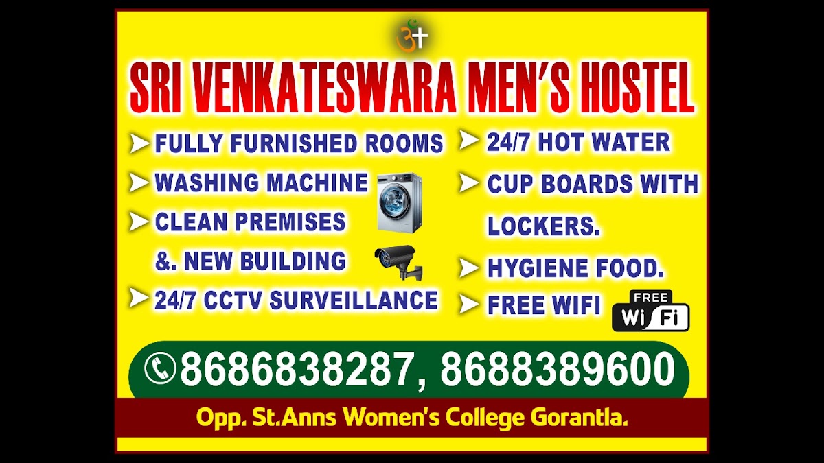 Sri Venkateswara Men's Hostel – Boys PG in Guntur preview photo 1