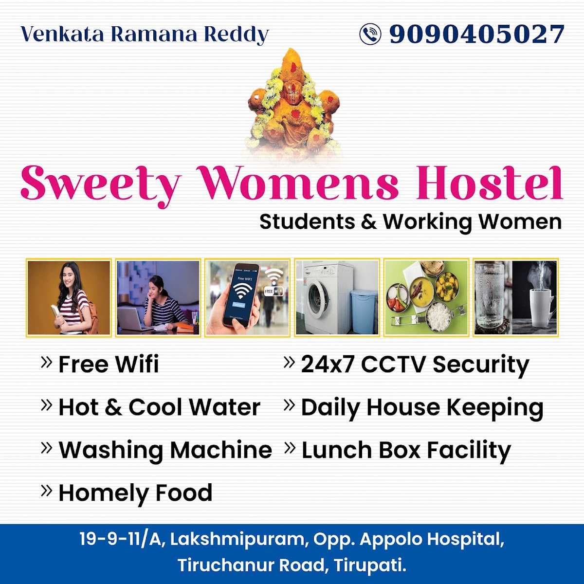Sweety Women's Hostel – Girls PG in Tirupati preview photo 1