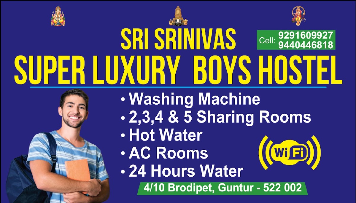 Sri Srinivas Super Luxury Boys Hostel – Boys PG in Guntur preview photo 1