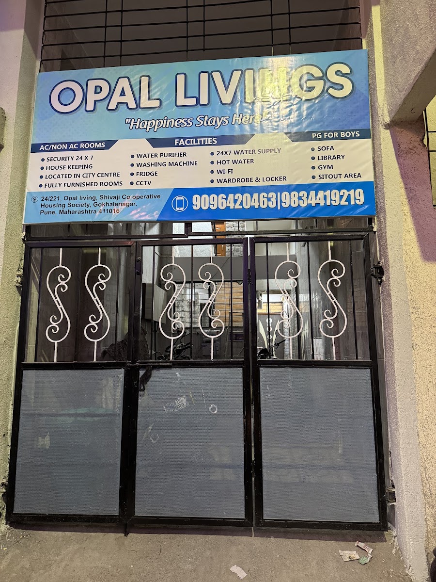 Opal Livings: Best boys PG in Gokhalenagar