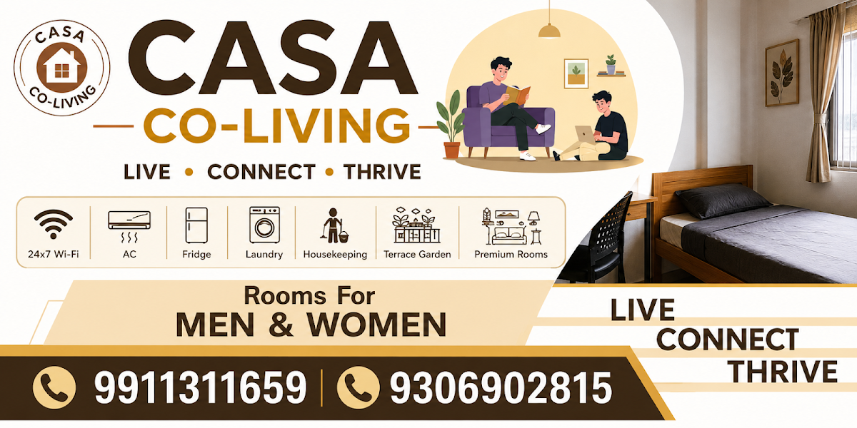 Casa Co-Living | Premium Boys & Girls PG in Sector 167 Noida preview 2