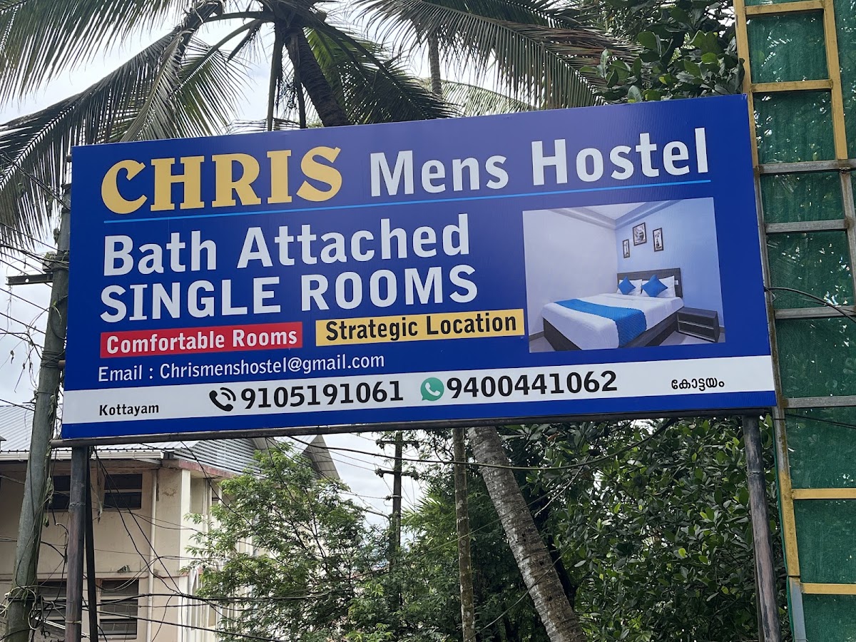 Chris Mens Hostel – Boys PG in kottayam preview photo 1